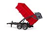 Tipping trailer with automatic tailgate