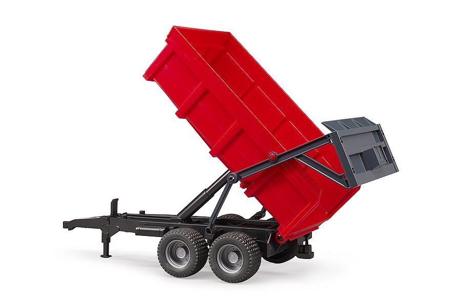 Remorque basculante avec panneau arrière automatiq