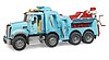 Camión-grúa de rescate y remolque MACK Granite con módulo de luces y sonido