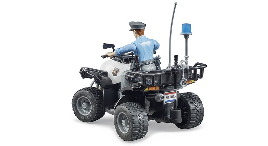 Police-Quad with policeman and accessoires