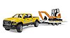 RAM Rental Service with Mini Excavator