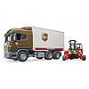 Camión Scania serie R de logística de UPS