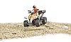 Quad with driver