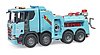 Camión-grúa de rescate y remolque Scania Super 560R con módulo de luces y sonido