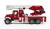 Camion de pompier avec échelle MACK Granite avec pompe