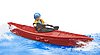 bworld kayak with figure
