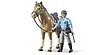 bworld mounted police officer