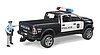 RAM 2500 police pick-up truck with police officer