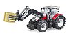 Accessory: Bale gripper with 1 round bale