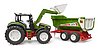 Roadmax tractor with frontloader and rear tipper