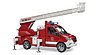 Vehículo de bomberos MB Sprinter con bomba de escalera giratoria y módulo de luces y sonido