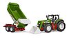 Roadmax tractor with frontloader and rear tipper
