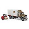 MACK Granite UPS logistics truck