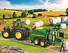 John Deere C441R round bales press