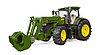 John Deere 7R 350 with frontloader