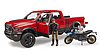 RAM 2500 Power Wagon con motocicleta Desert Sled d