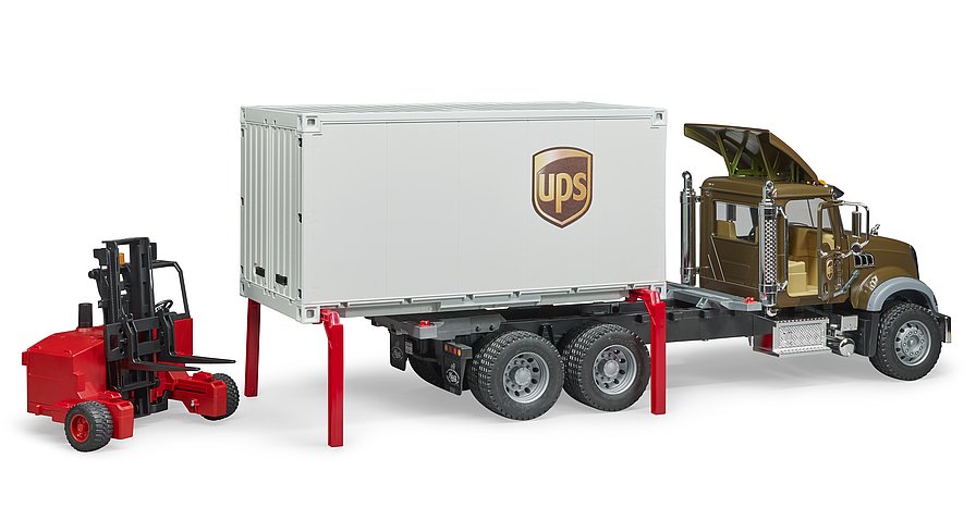 2815 02815 NEW Bruder Mack Granite Dump Truck NIB Free UPS Shipping! 