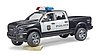 RAM 2500 police pick-up truck with police officer