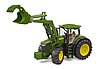 John Deere 7R 350 with frontloader