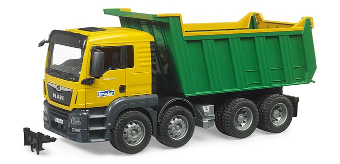 Bruder Truck - MAN TGS w. Roll-Off Container - 03767