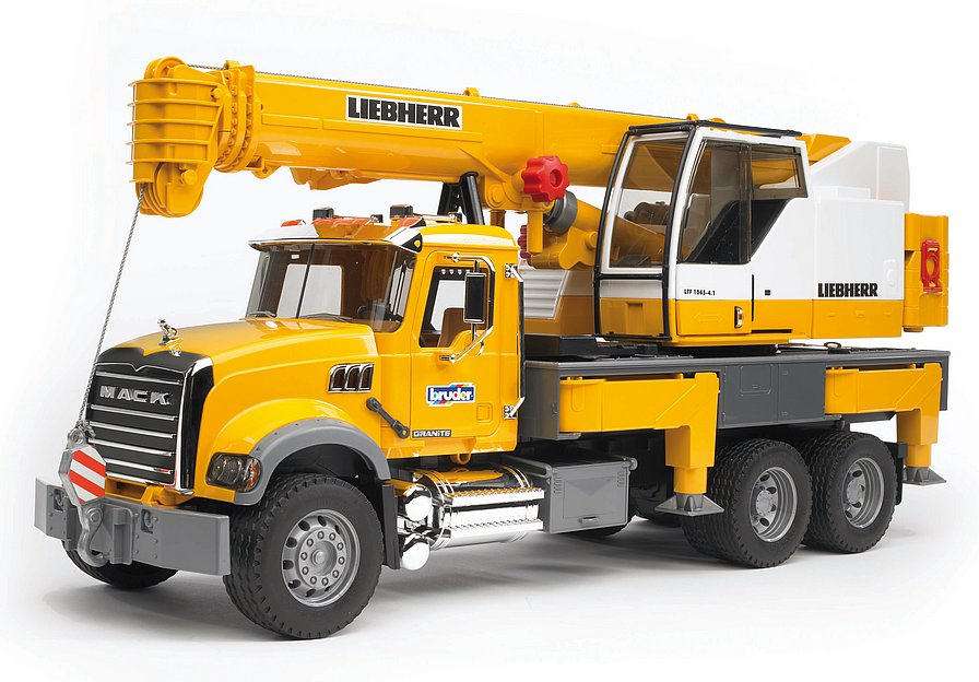 02818 - MACK Granite Liebherr crane truck