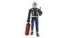 Fireman with accessories