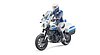 Scrambler Ducati bworld Moto de police