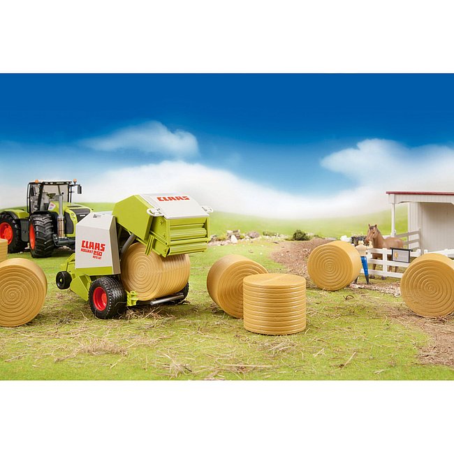 4 round hay bales ockery for Claas Rollant 250