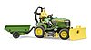 Tracteur tondeuse John Deere bworld