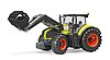 Claas Axion 950 with Frontloader
