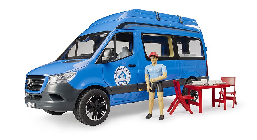 Furgoneta camper MB Sprinter con conductor