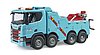 Camión-grúa de rescate y remolque Scania Super 560R con módulo de luces y sonido
