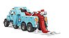 Camión-grúa de rescate y remolque MACK Granite con módulo de luces y sonido