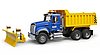 MACK Granite Tip up truck with pow blade and Light & Sound Module (trucks) incl. battery
