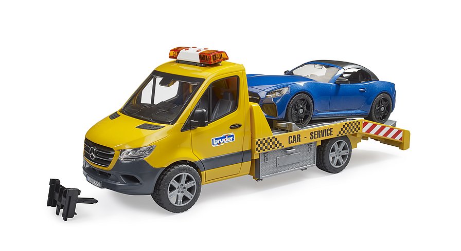 02675 - MB Sprinter car transporter with light & sound module and