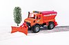 MB-Unimog pour service d'hiver avec lame de chasse-neige