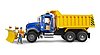 MACK Granite Tip up truck with pow blade and Light & Sound Module (trucks) incl. battery