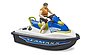 Personal water craft including rider