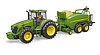 John Deere C441R round bales press