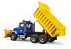 MACK Granite Tip up truck with pow blade and Light & Sound Module (trucks) incl. battery