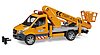MB Sprinter avec plateforme de travail et module son + lumière