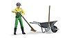 Figure set farmer with accessories