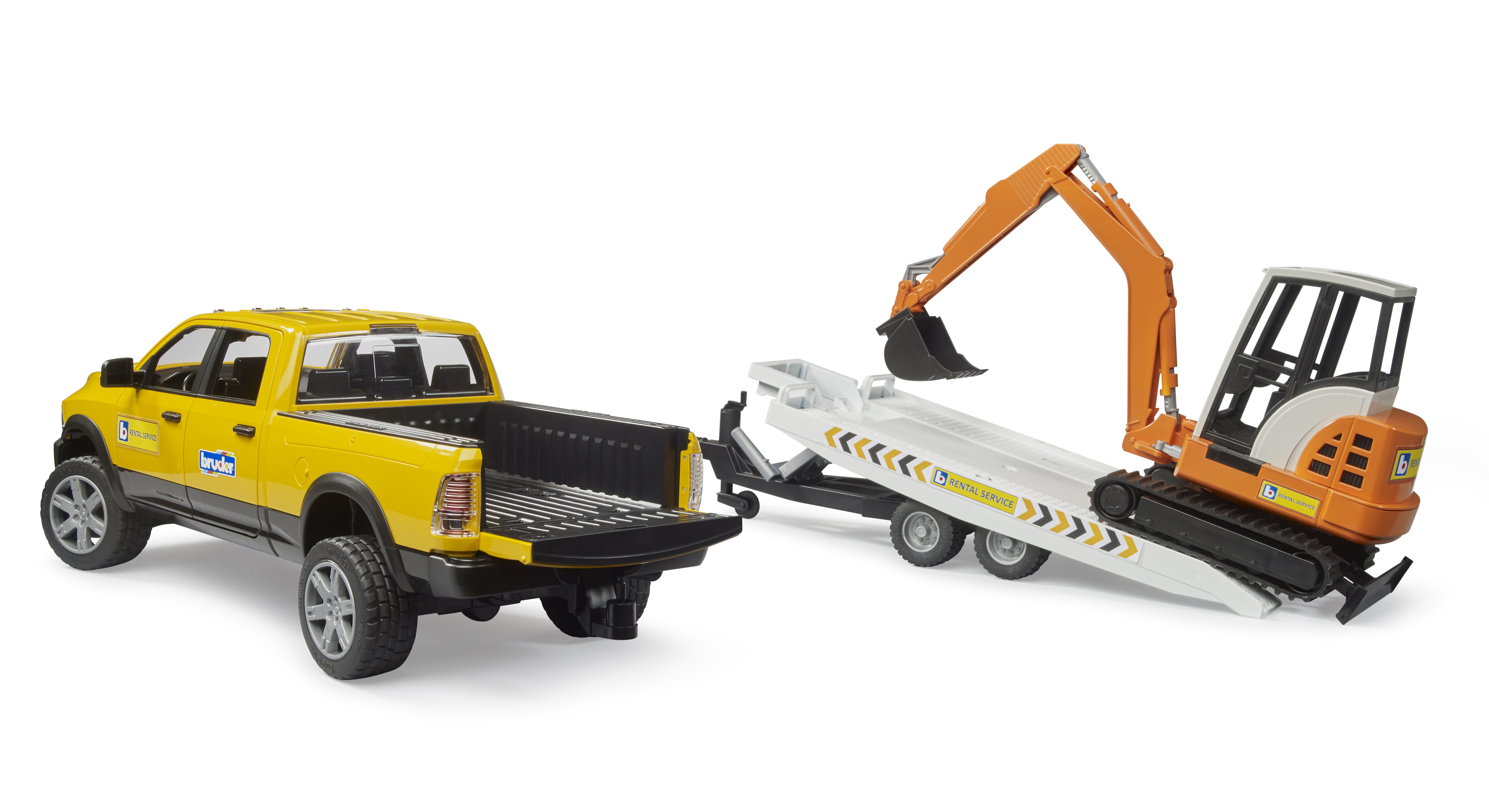 Servicio de alquiler de RAM con miniexcavadora