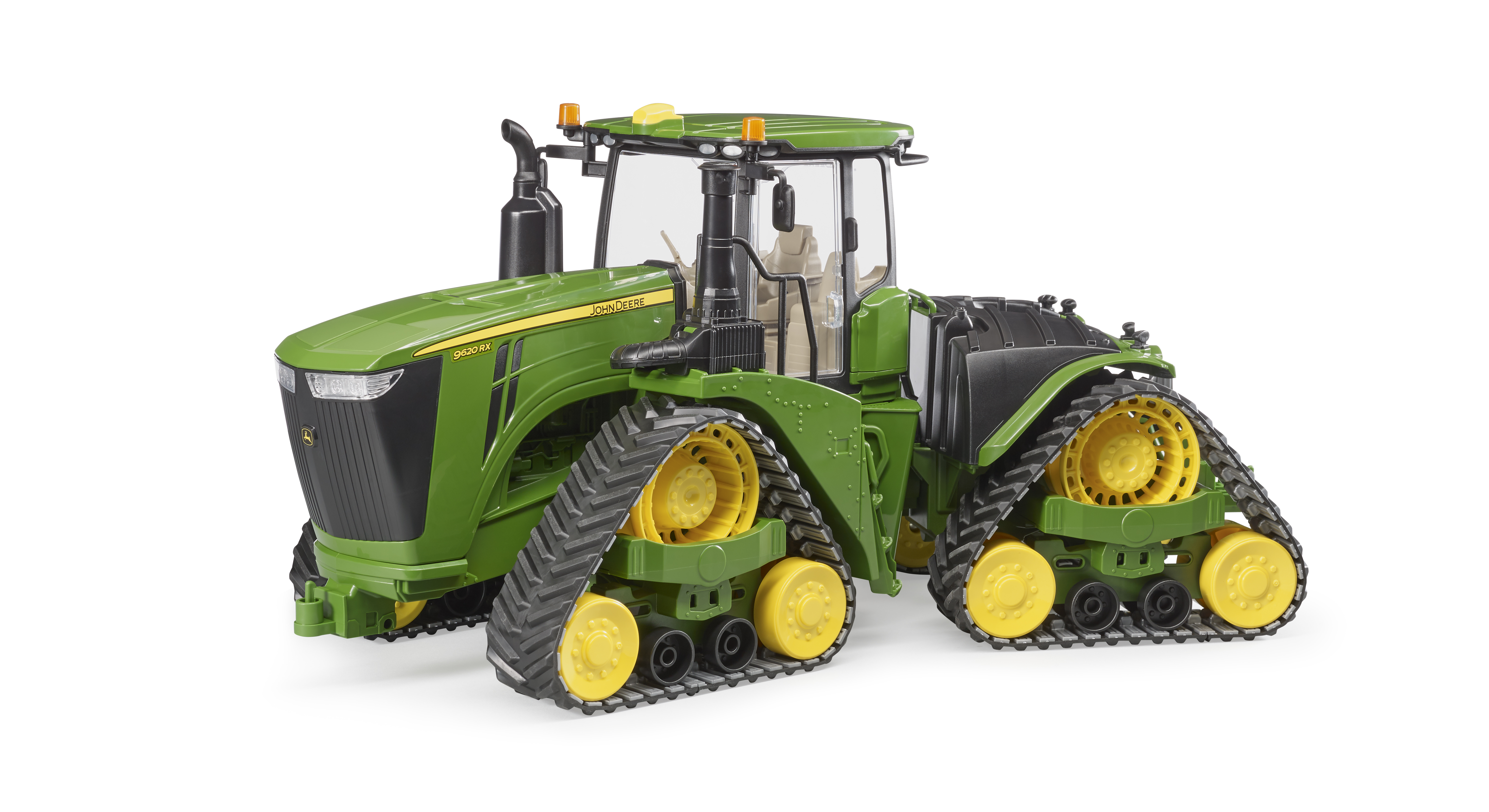 John Deere 9620RX with track belts John Deere 9620RX with track belts