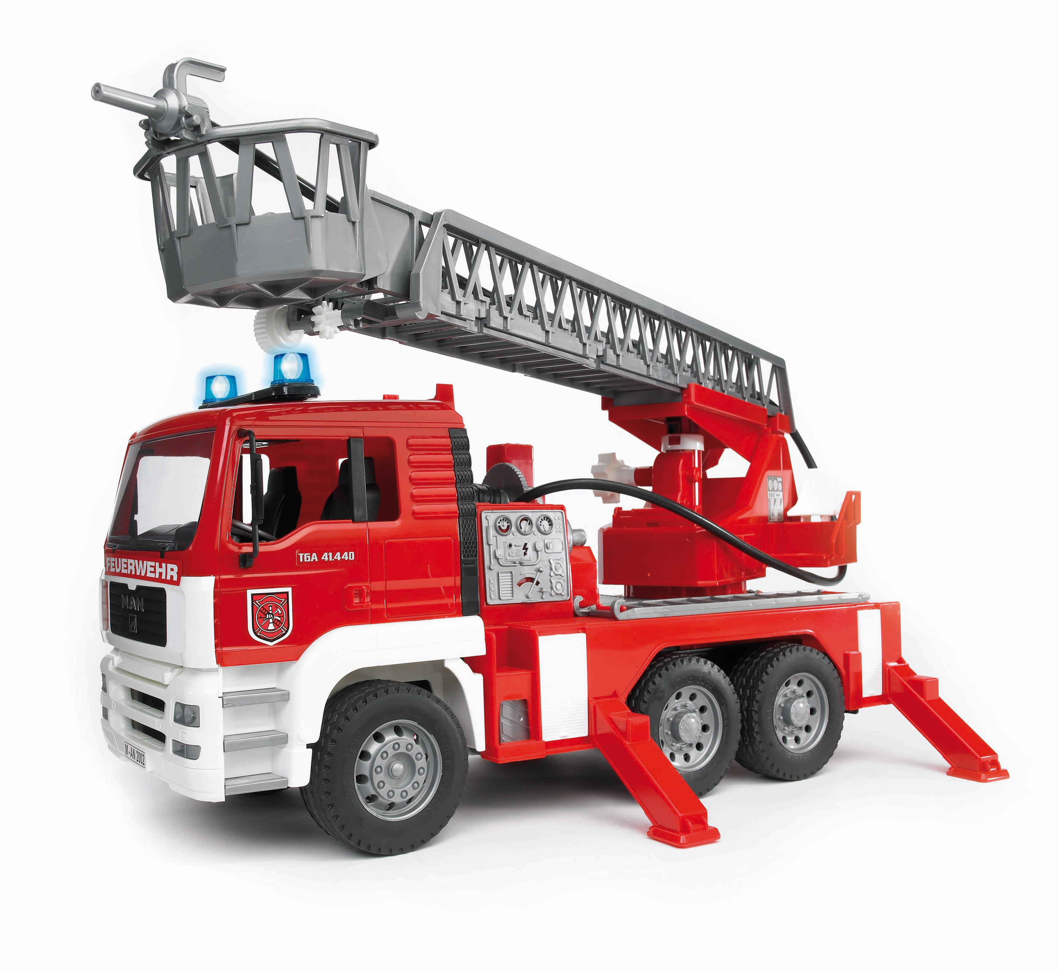 Camión bomberos MAN TGA con escalera giratoria Camión bomberos MAN TGA con escalera giratoria