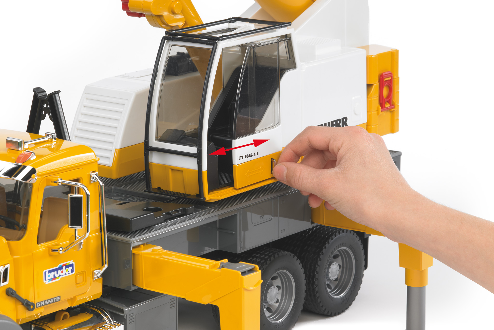 Camion-grue MACK Granite Camion-grue MACK Granite