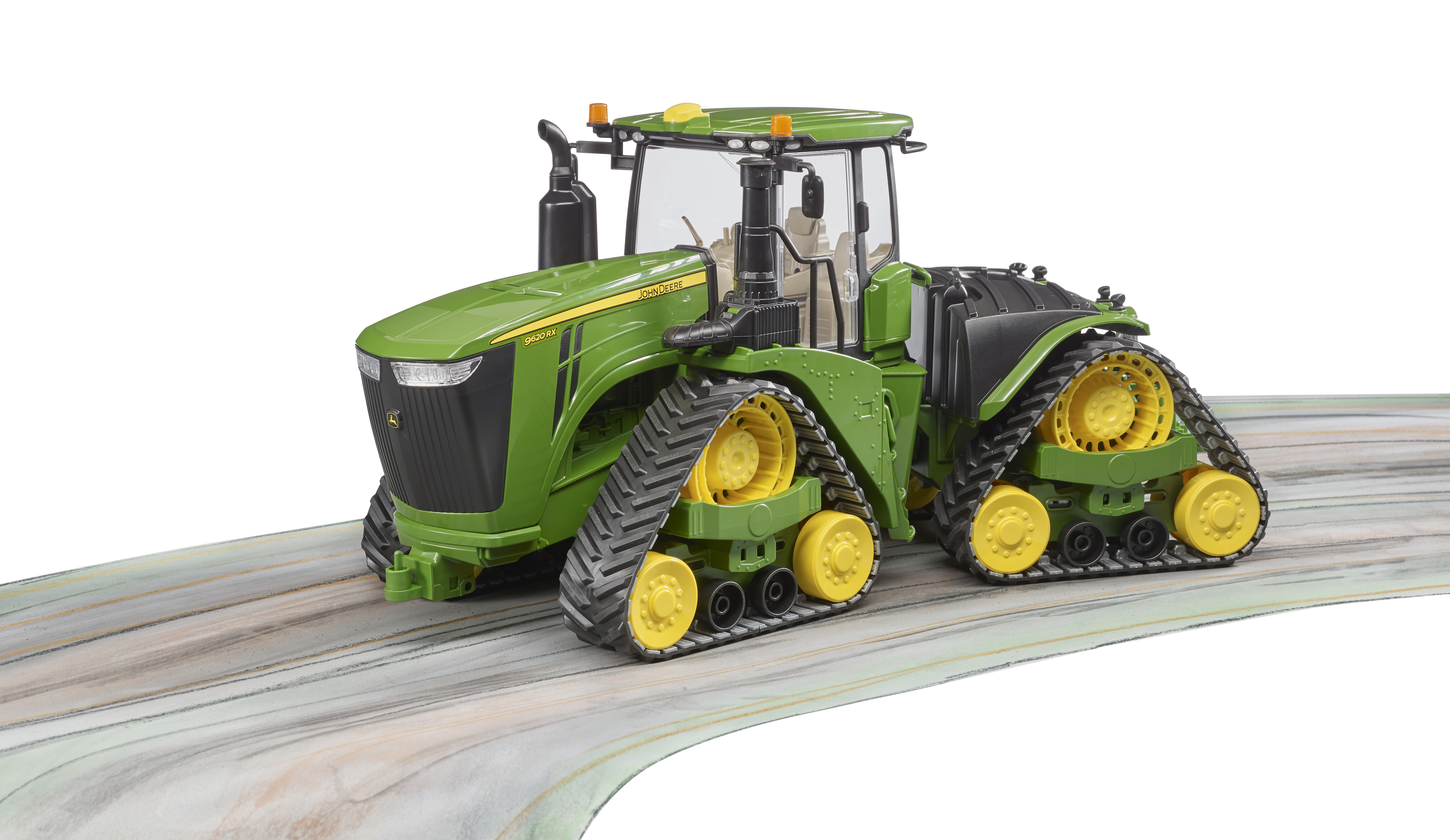 John Deere 9620RX with track belts John Deere 9620RX with track belts