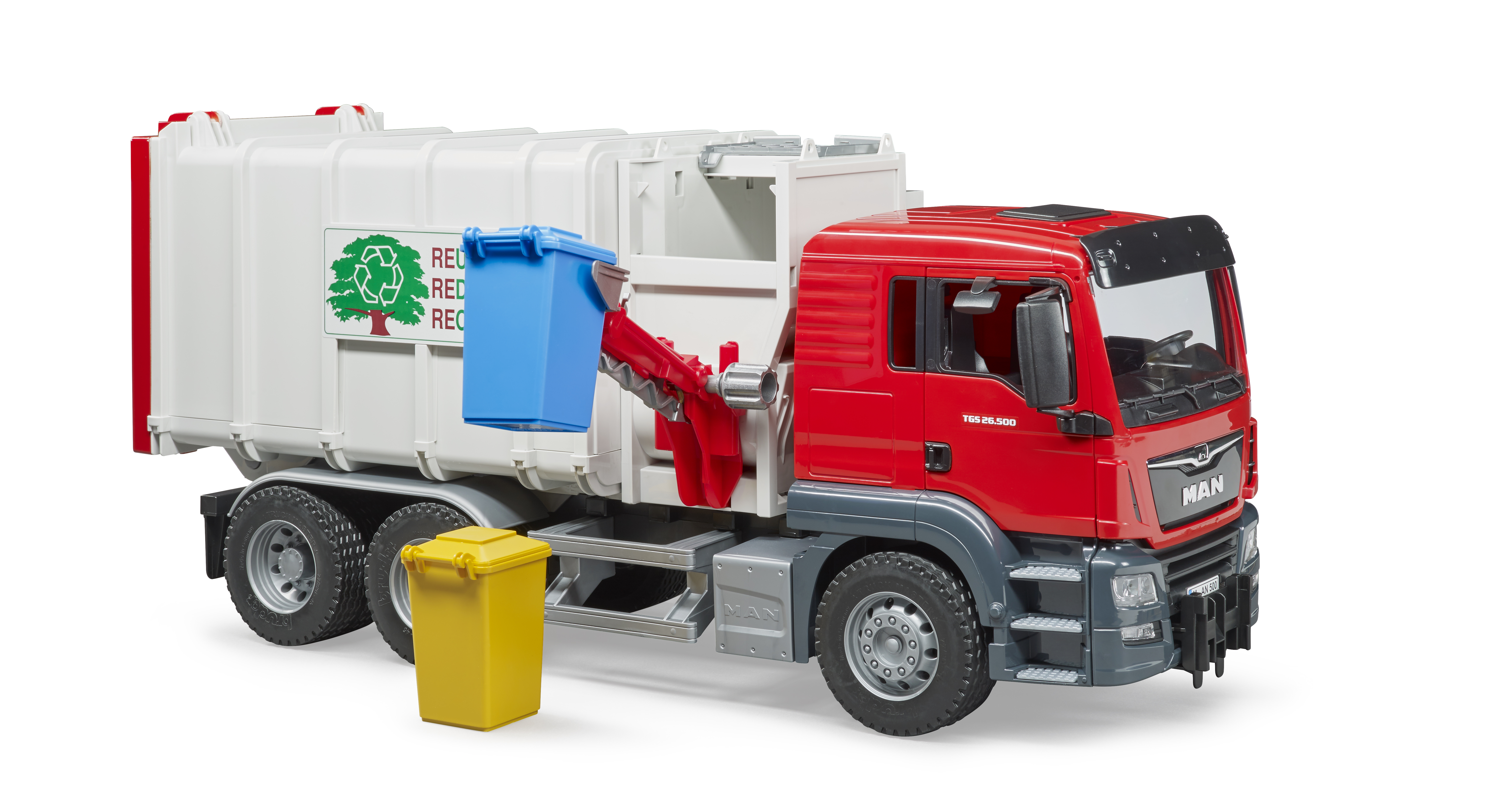 Camion poubelle avec chargement latéral MAN TGS Camion poubelle avec chargement latéral MAN TGS