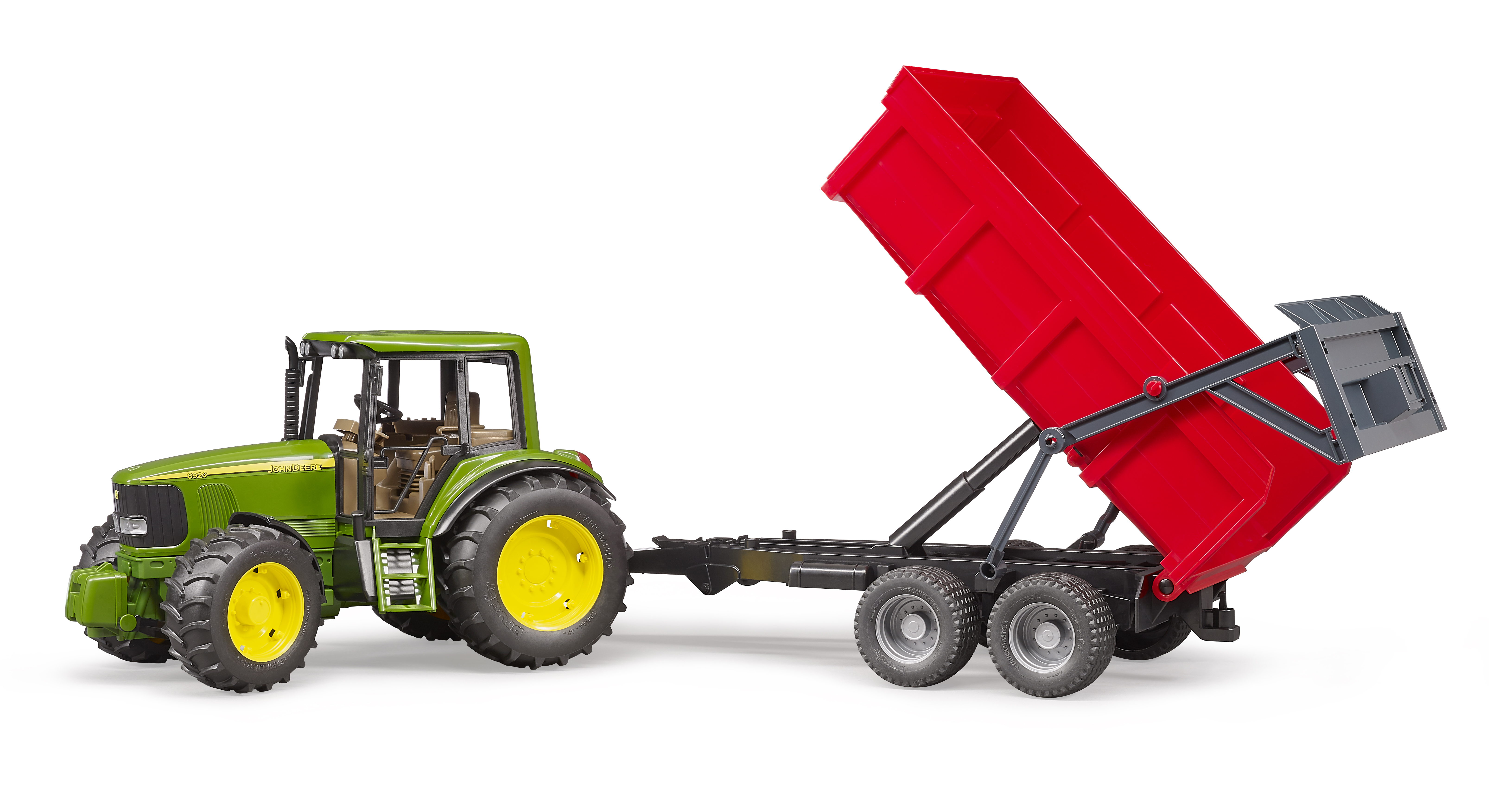 John Deere 6920 con remolque de volquete John Deere 6920 con remolque de volquete