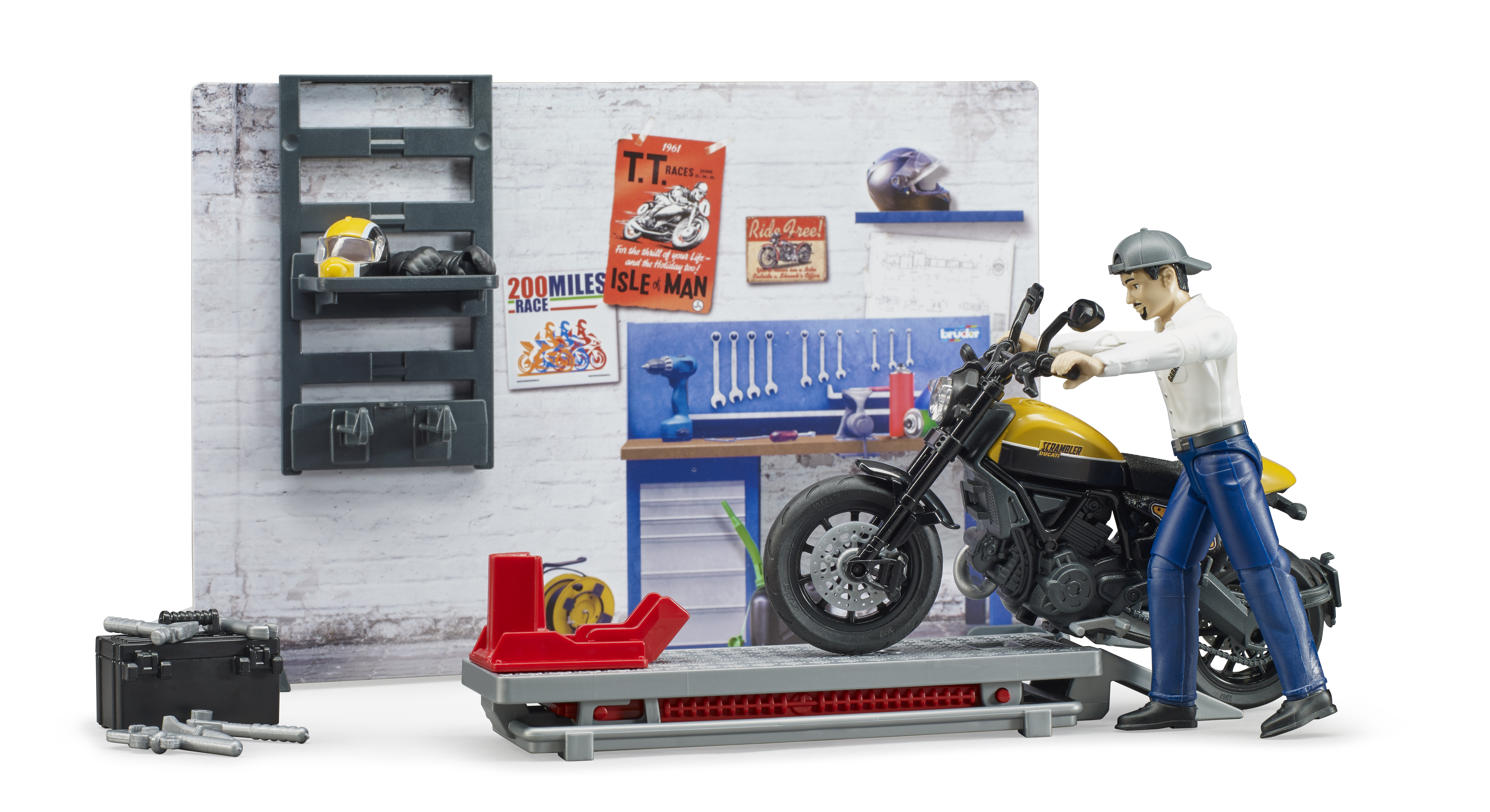 Atelier de moto bworld 